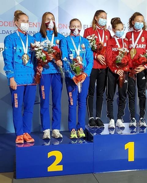 Могилевские спортсменки на первенстве Европы по современному пятиборью завоевали две серебряные медали