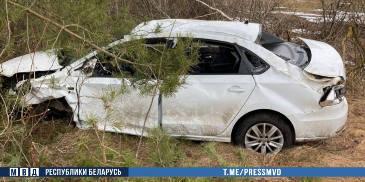 ДТП в Могилевском районе: на чужом автомобиле разбился работник автомойки