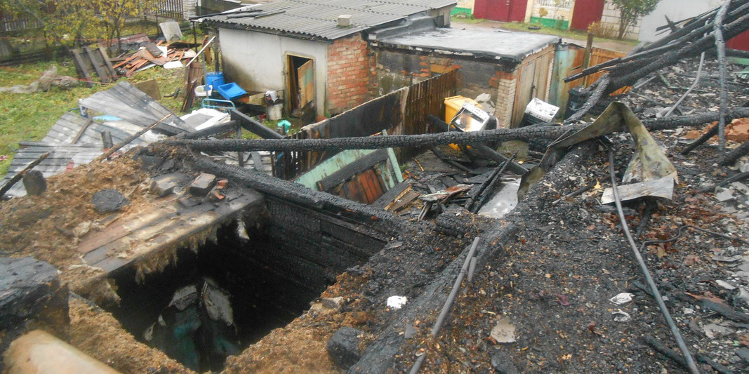 На улице Алтайской в Могилеве горел жилой дом