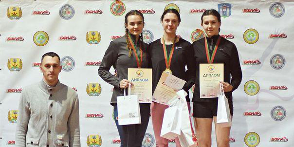Могилевские спортсменки стали серебряными призерами чемпионата и первенства Беларуси по легкоатлетическим многоборьям 