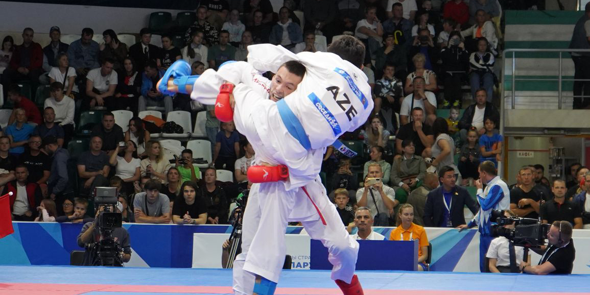 Белорусские каратисты в финальный день соревнований на II Играх стран СНГ завоевали 6 медалей