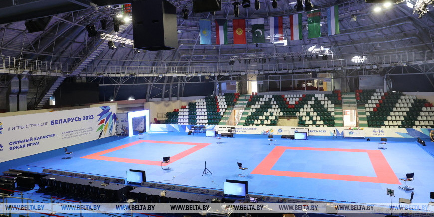 Соревнования по карате станут красочным шоу. «Олимпиец» в Могилеве ждет участников II Игр стран СНГ