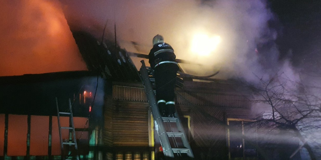 В Могилевском районе на пожаре погиб мужчина