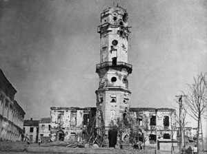 Городская ратуша. Послевоенное фото