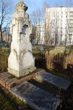 Дореволюционные захоронения могила Е. Федорович