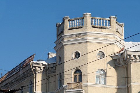 Дом на месте здания Дворянского собрания по адресу Первомайская,9 - Комсомольская,2 1- верхняя часть