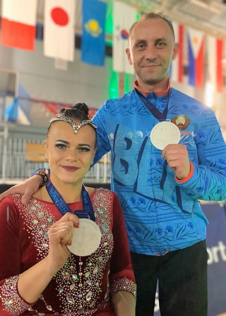 Могилевско-брестская пара завоевала серебряную медаль на чемпионате мира по танцам на инвалидных колясках