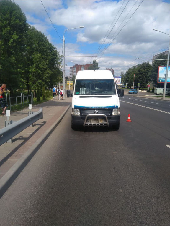73-летнний пешеход попал под колеса автомобиля в Могилеве