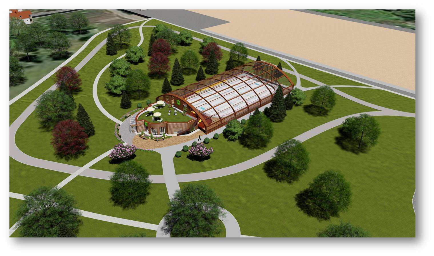 Каток с искусственным покрытием планируют построить в могилевском парке в Подниколье в 2020 году