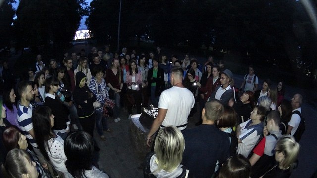  Под покровом ночи: первая ночная экскурсия прошла в Могилёве 