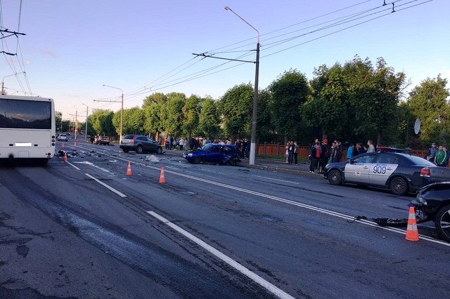  Жуткая авария в Могилёве. Погибла 59-летняя женщина