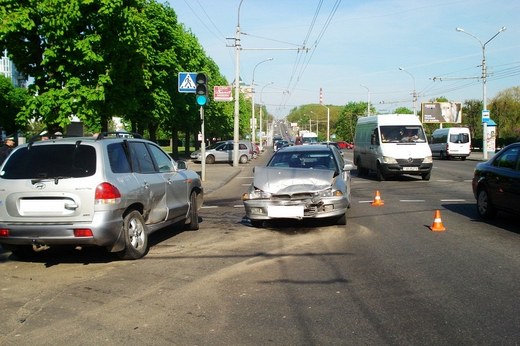 В Могилёве в авариях пострадали два ребёнка