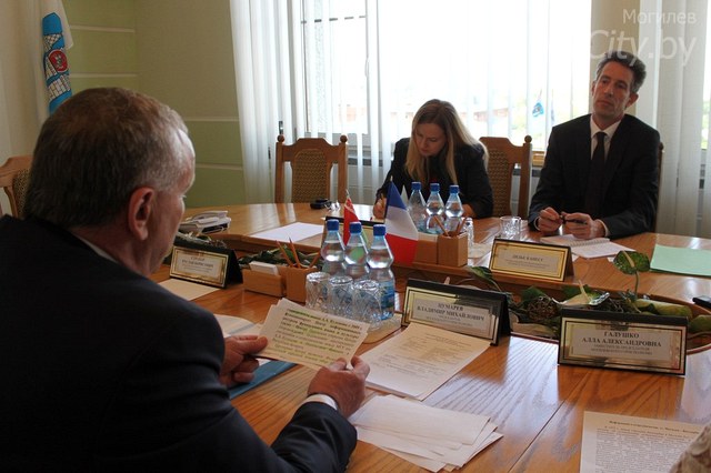 Посол Франции Дидье Канесс находится в Могилёве с рабочим визитом 