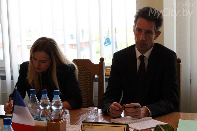 Посол Франции Дидье Канесс находится в Могилёве с рабочим визитом 