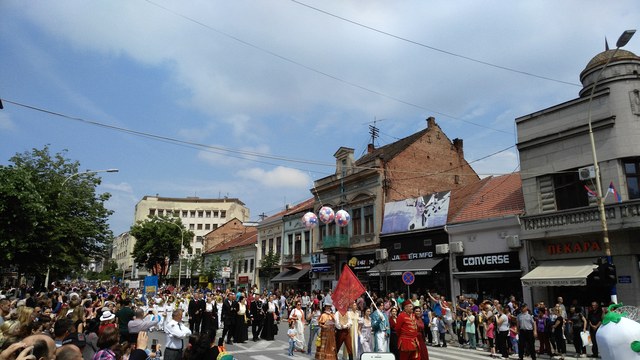 Могилёвская делегация стала участником празднования Дня святого Георгия в городе Крагуеваце 