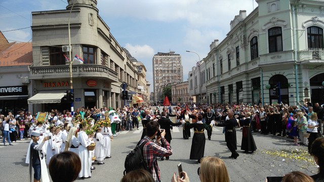 Могилёвская делегация стала участником празднования Дня святого Георгия в городе Крагуеваце 