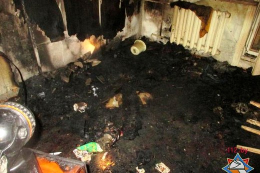 Пожар в Могилёве – пенсионер погиб в собственной постели