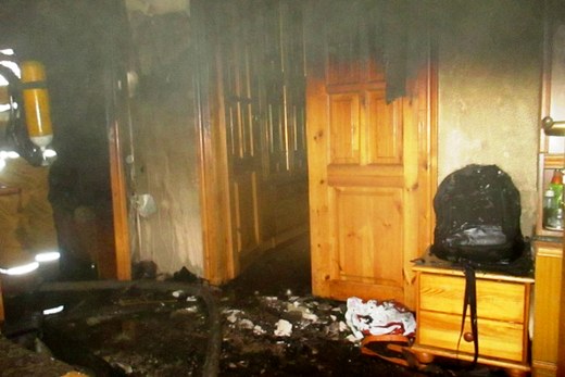 Неосторожность при курении стала причиной пожара в Могилёве – эвакуировано 11 человек