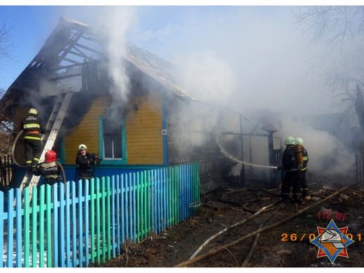 В Могилёвском районе 25 и 26 марта произошли пожары – один человек погиб