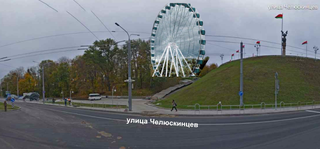 Колесо обозрения хотят установить в парке им. Горького — общественное обсуждение