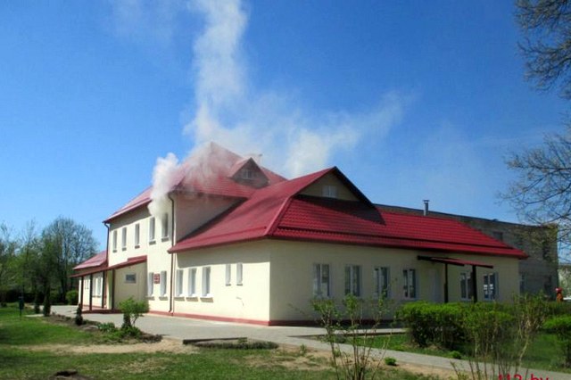 В Могилёве загорелся детский саде