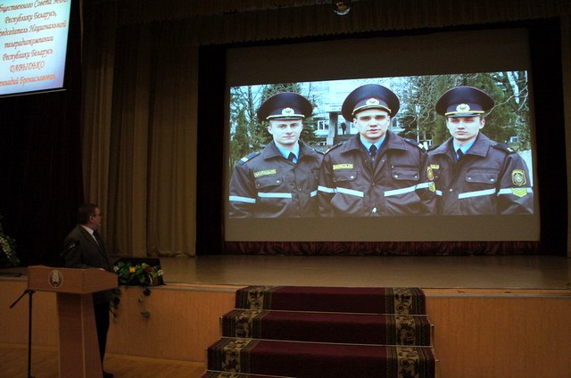 Председатель Белтелерадиокомпании посетил Могилёвский высший колледж МВД
