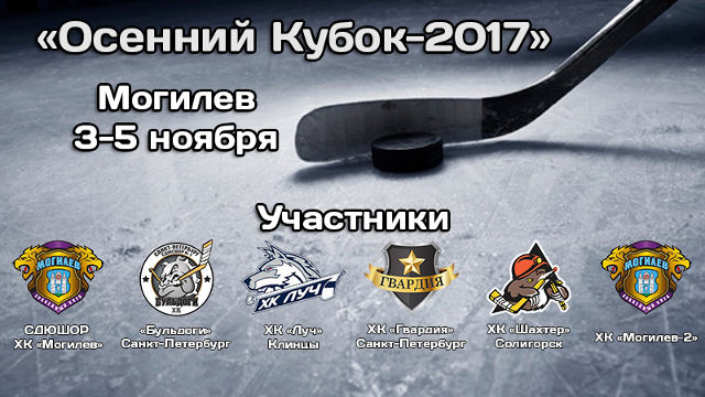  Юные хоккеисты из Беларуси и России соревнуются в Могилёве 