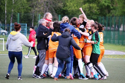Женская сборная Могилёвской области по футболу разжилась «золотом» 