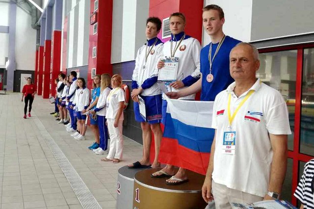 Могилёвские пловцы выиграли 2 «золота» и 4 «серебра» на X Балтийских юношеских играх 