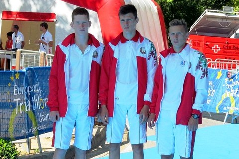 Могилёвские триатлонисты заняли 10 место на первенство Европы среди юношей 