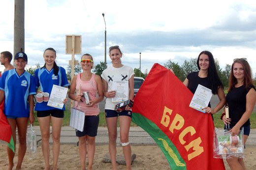 В Могилёве определили победителей турнира по пляжному волейболу  