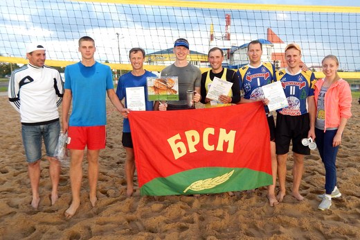 В Могилёве определили победителей турнира по пляжному волейболу  