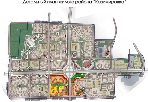 Высотки, школа, детсады, поликлиника – «Казимировку» застроят до 2025 года  