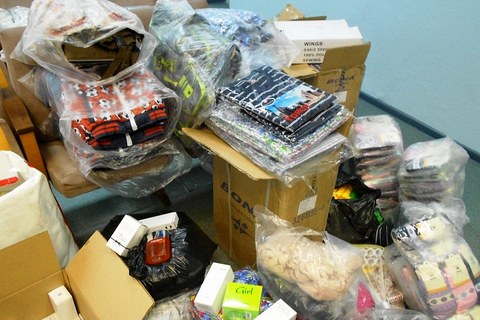 Финансовая милиция изъяла «безхозный» нелегальный товар, направлявшийся в Могилёв 