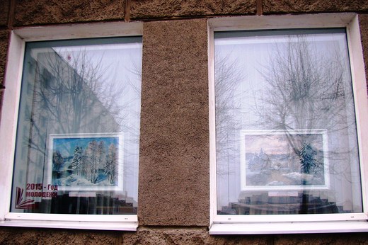 В «Арт-окнах» Могилёва открылись две выставки 