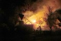 В Могилёве горел нежилой дом по ул. Котовского 