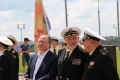 Ветераны-моряки Беларуси и России возложили венки и цветы к Вечному огню на площади Славы в Могилёве