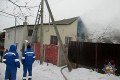 В Могилёве произошёл пожар на улице Карабановской: пострадавших нет 