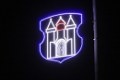 В Могилёве на Минском шоссе монтируют светодиодные гербы города 