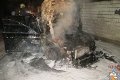Электрощит и легковой автомобиль тушили спасатели в Могилёве