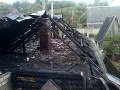 Крыша частного дома по невыясненным причинам загорелась в Могилёве