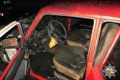 В Могилёве горел автомобиль: огонь перебросился на соседнюю машину
