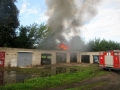 Неэксплуатируемое здание горело в Могилёве