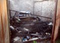 В Могилёве горел гараж: возможно, пошалили дети