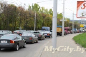 Автомобильные заторы загрязнили воздух в центре Могилёва