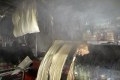 В Могилёве горел торговый павильон