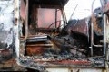 В Могилёве горел грузовой автомобиль – хозяин машины сам потушил пожар