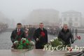 Митинг в преддверии Дня защитников Отечества в Могилёве: возложение цветов и минута молчания