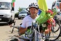 Супермарафон украинского инвалида-колясочника «За мир и дружбу» завершился сегодня в Могилёве 