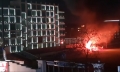Пожар произошёл на стадионе «Спартак» в Могилёве